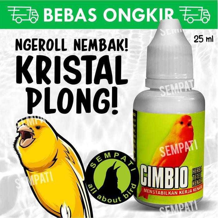 SEMPATI CIMBIO KENARI VITAMIN HARIAN PENGGACOR BURUNG KENARI MENAMBAH RAJIN KICAU STAMINA
