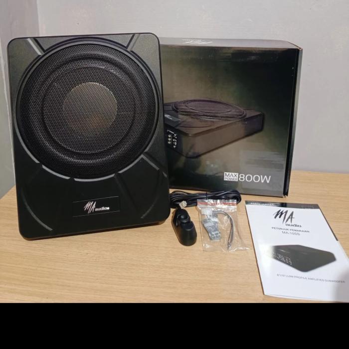 Original Subwoofer Kolong Ma Audio Type Ma-10Ss Aktif - Dinasti Audio