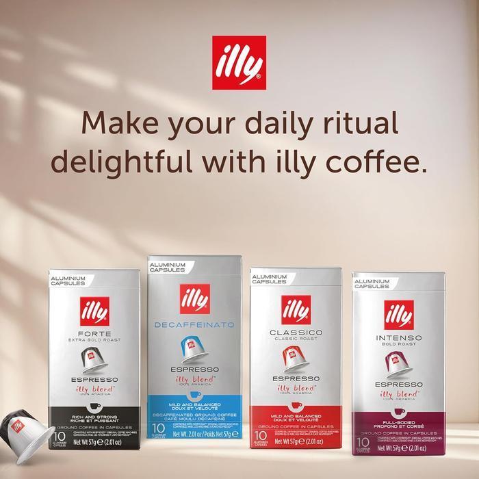 Original Illy Coffee Capsule - Kopi Kapsul - 1 Box Isi 10 Kapsul