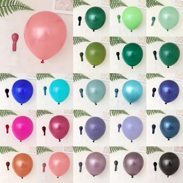 Pkb12-Dl Balon Latex 12Inch 1 Pak Isi 100 Doff Tebal Biru Hijau Toska