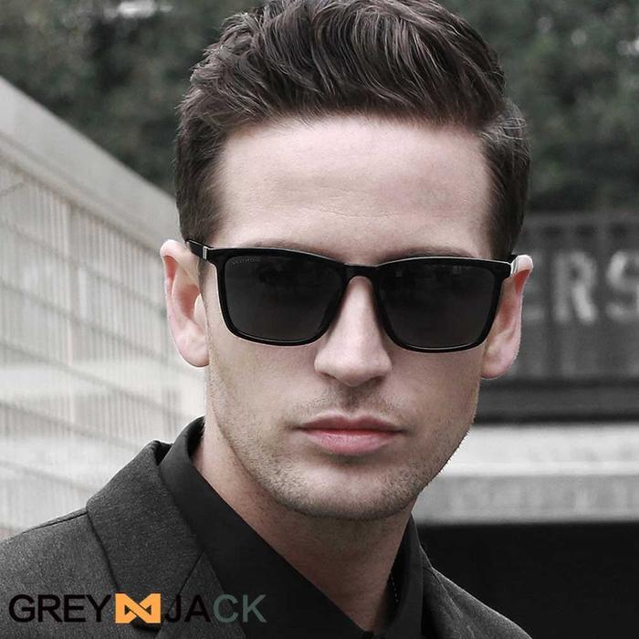 Grey Jack Frame Bulat TR90 Metal Antiradiasi