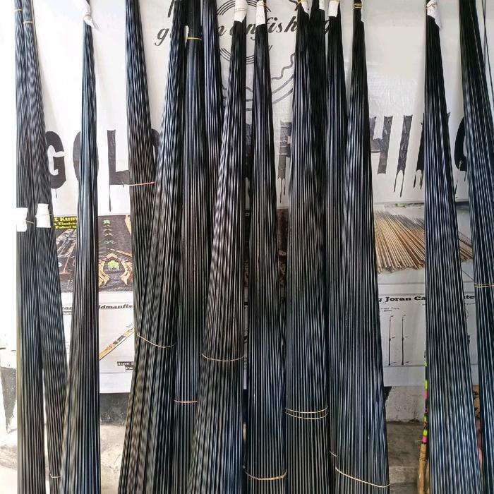 TERLARIS BLANK CARBON FIBER SOLID KAKU 80-200CM.. READY