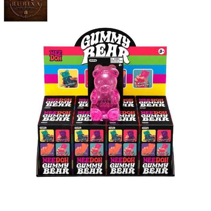 Terbaru Needoh Gummy Bear Squishy Mainan Sensory Squeeze Bear