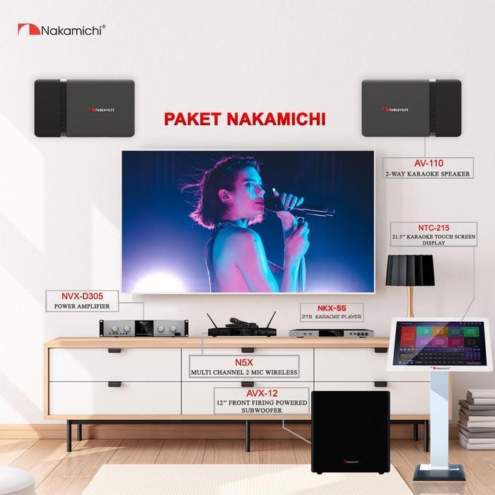 Terlaris Nakamichi Nkx55 Player Karaoke / Nkx-55 Nkx 55 Original