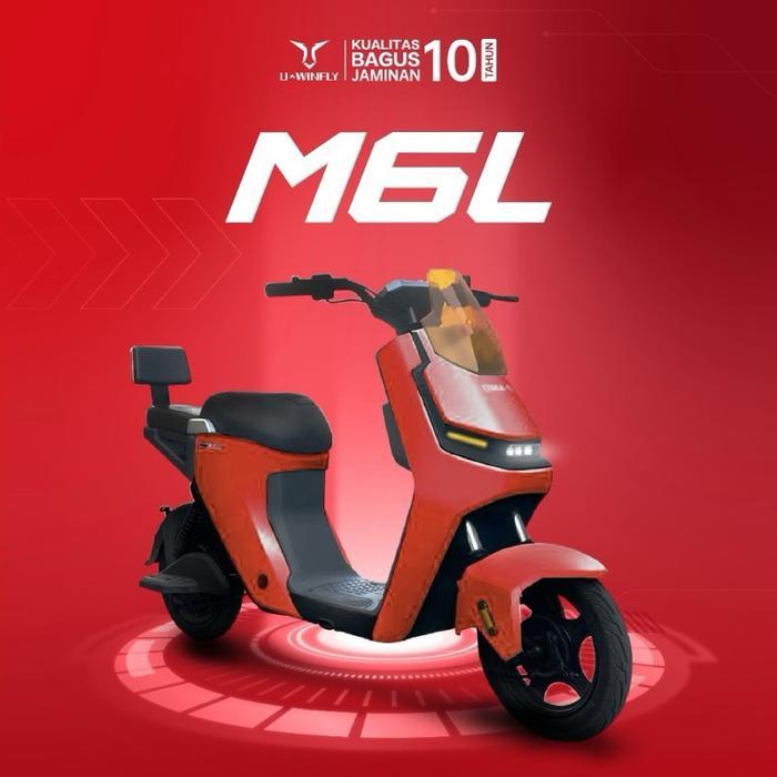SEPEDA LISTRIK UWINFLY M60 L ( lithium batrai )