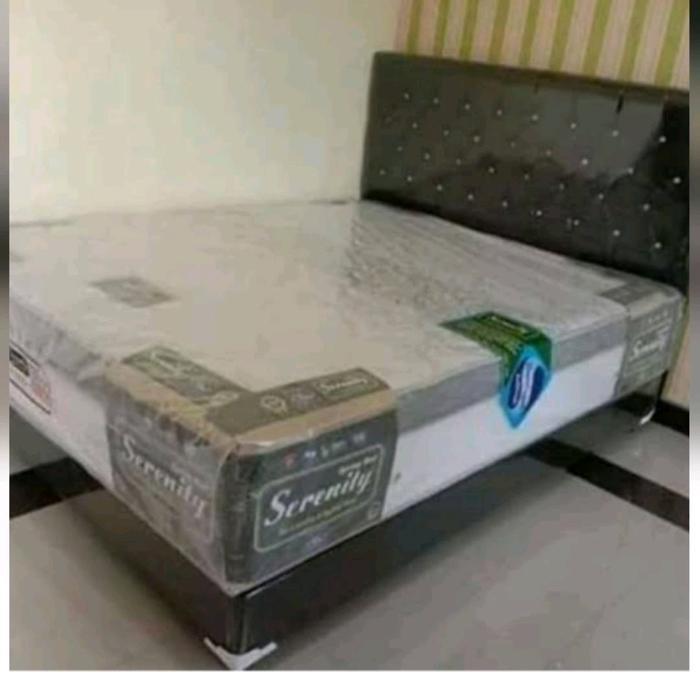 set kamar tidur set dipan springbed setelan dipan dan kasur