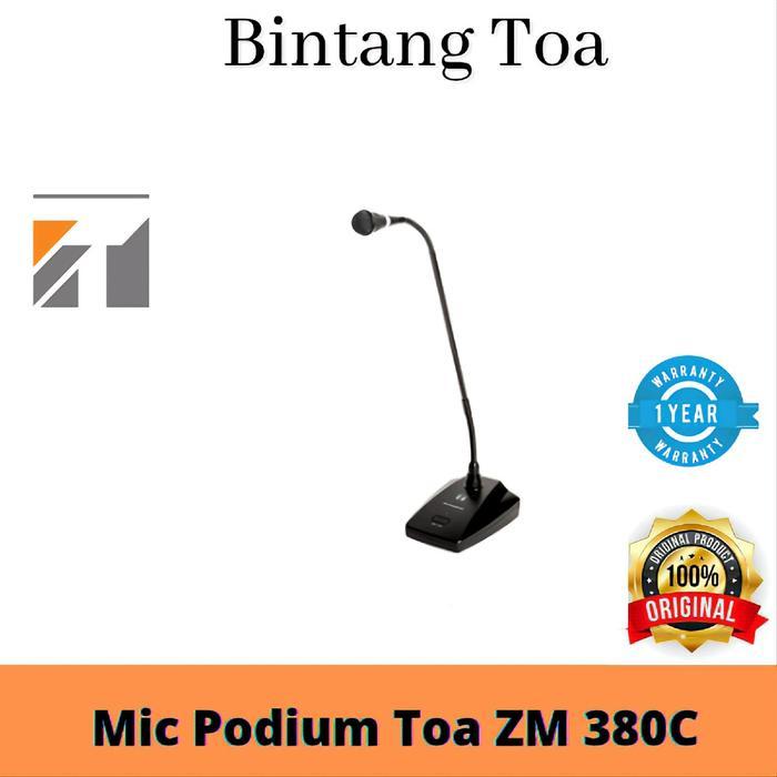 Mic Toa Zm 380 C Mic Paging, Chime Microphone Zm 380 C