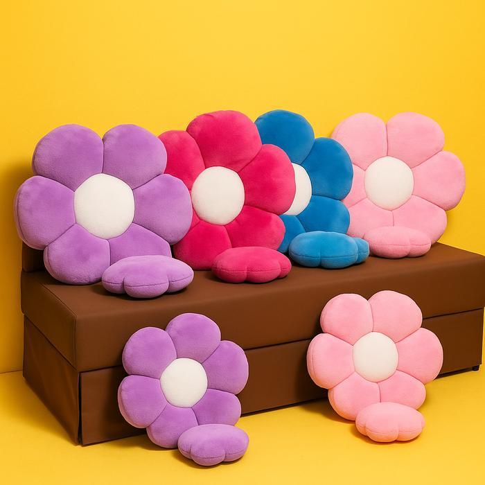 Bantal Sofa Ruang Tamu / Bantal Sofa / Bantal Kursi Ruang Tamu / Bantal Bunga Silikon / Bantal Bunga