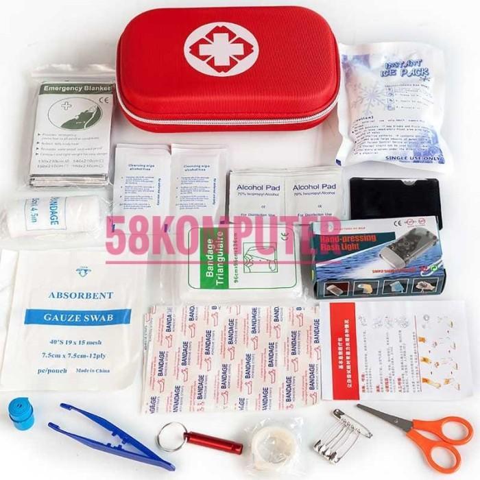READY Alat Perlengkapan P3k 18 In 1 Alat Medis P3K Isi Lengkap 18 IN 1