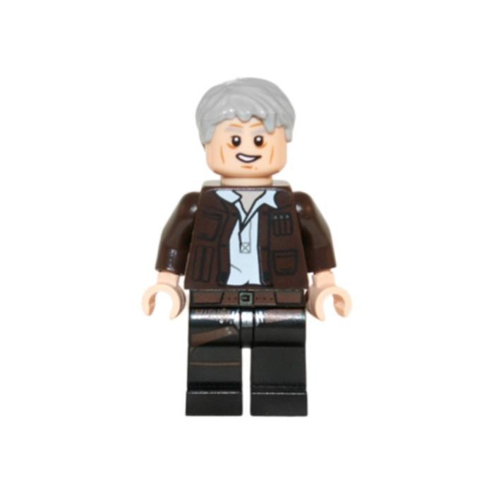 LEGO SW0675 - Han Solo, Old (Lopsided Grin) (75105)