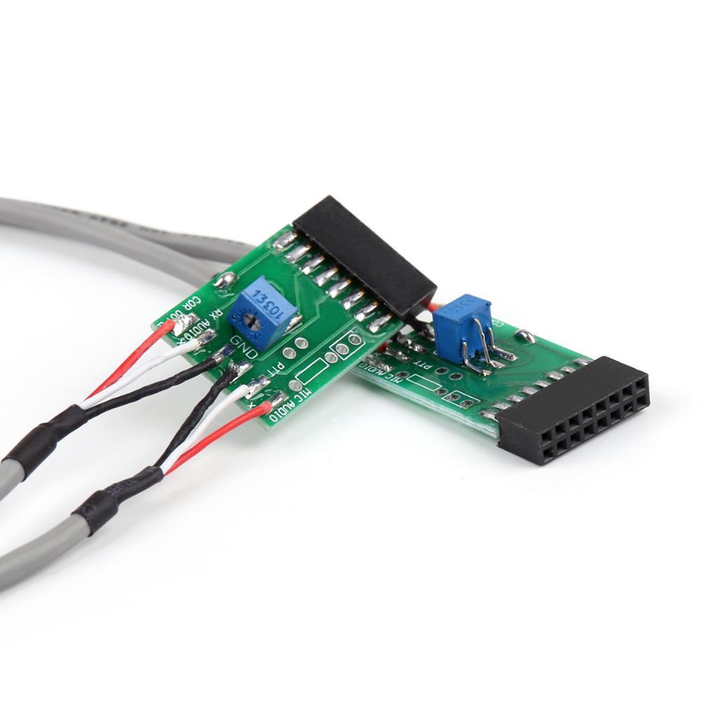 ARTUDATECH 1PCS DOUBLE REPEATER CONTROL CABLE TX/RX-2 FOR MOTOROLA GM300 GM 300 338 RADIO RELAY