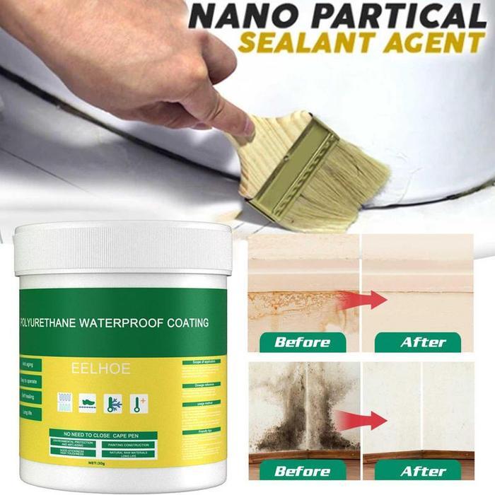 Jaysuing Lem Transparan Anti Bocor 1000G Waterproof Glue Sealant Anti Bocor Atap Tahan Air Cocok
