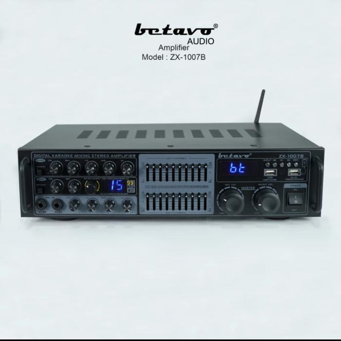 Amplifier Betavo Zx 1007B Original Amplifier Bluetooh Usb Betavo #Gratisongkir
