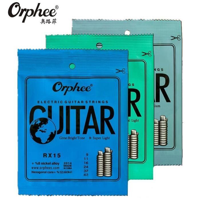 Senar Gitar Elektrik Orphee RX15 RX17 RX19 Senar Gitar Orphee Elektrik