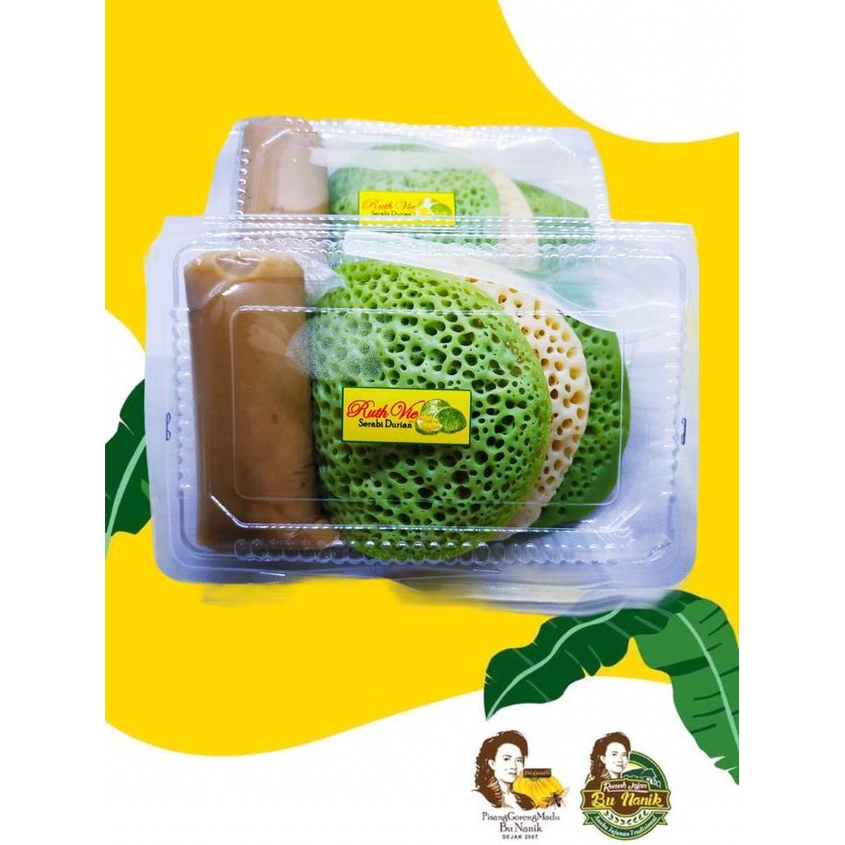 Serabi Durian Asli khas Bangka (KHUSUS GOJEK GRAB)