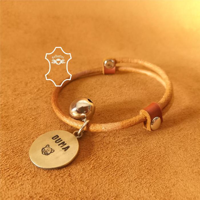 Best Seller Kalung Kucing Kulit Asli Gratis Custom Nama Dan Lonceng Packing Aman