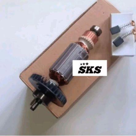 ARMATURE GM 9554 ANGKER ROTOR UNTUK MESIN GERINDA BITEC GM 9554 GM9554 SIAP KIRIM