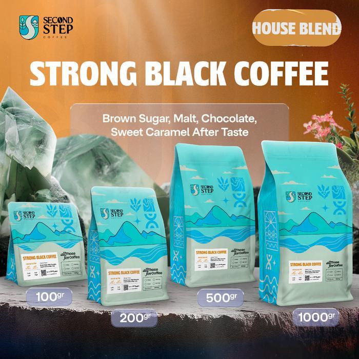 Kopi Espresso Blend Strong Black Coffee Beans Kopdar Coffe Biji Bubuk