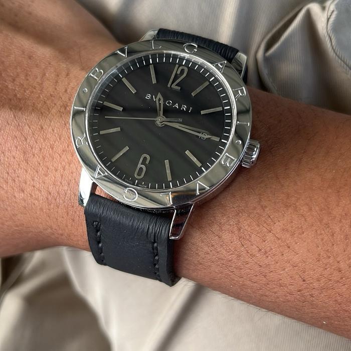 SIAPKIRIM Jam Tangan BVLGARI Automatic 18K BBP41SROMA Batangan READY STOCK