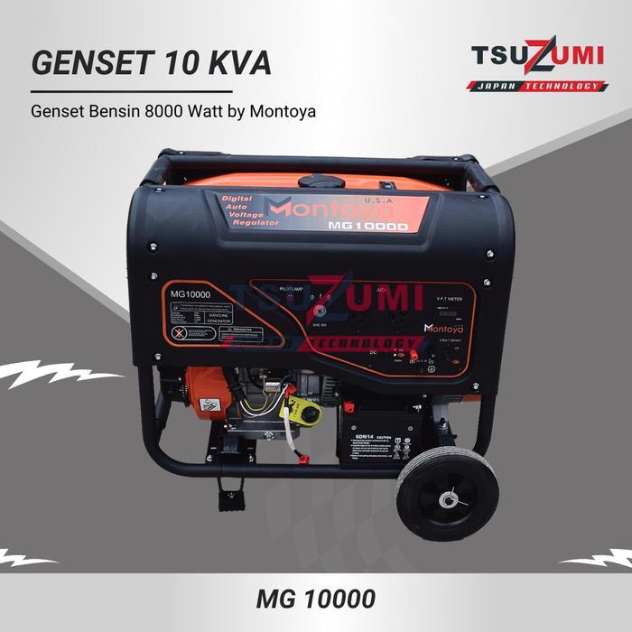 Genset 10 KVA Gasoline Generator MG 10000 Montoya USA Technology / Genset Bensin 7000watt