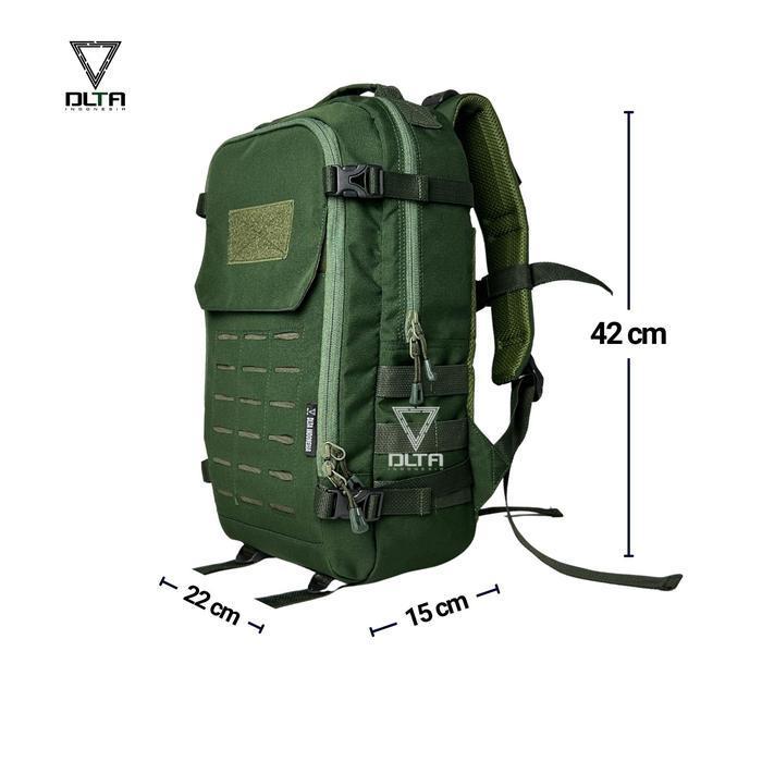 TERLARIS DLTA BAGPIT URBAN TAS RANSEL TACTICAL BACKPACK TAS KERJA PRIA WANITA PROMO