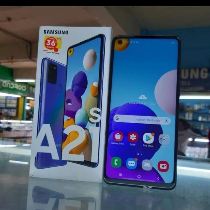 samsung a21 s second fullset pribadi