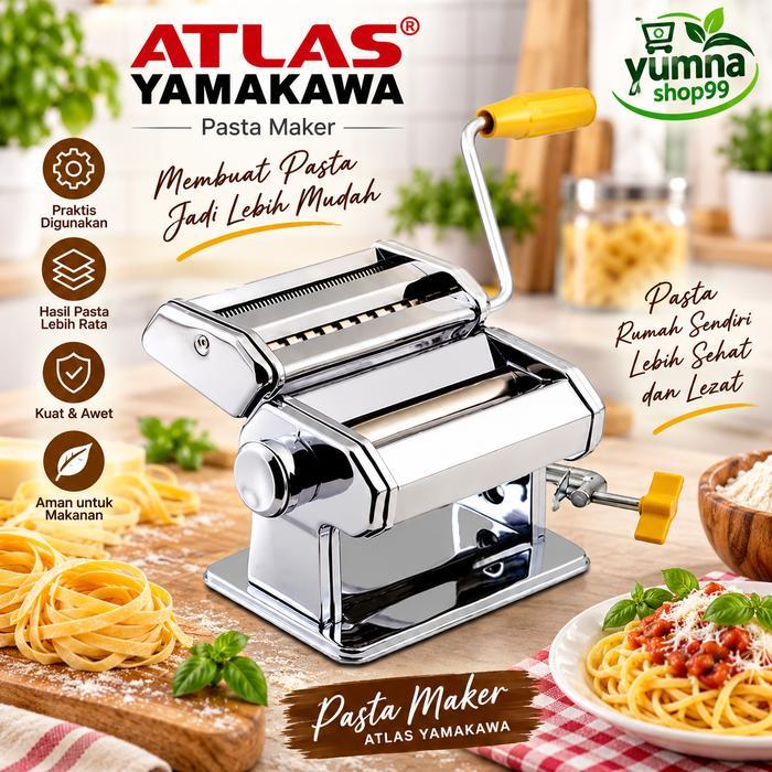 Atlas Gilingan Mie - Pasta Maker Atlas Gilingan Mie / Gilingan Molen / Stainless Steel Anti Karat