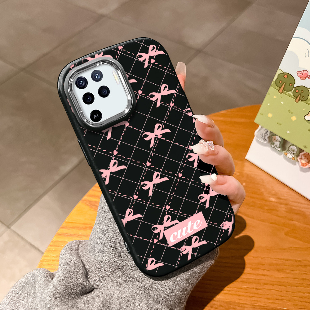 Casing Hp Untuk OPPO Reno 5F A94 Silikon Phone Case Softcase Kesing Sofcase Cute Bow 6369 PDD for Gi