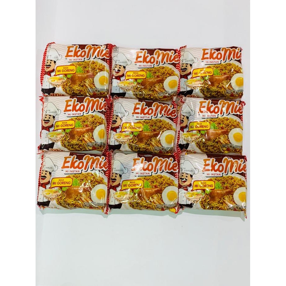 i5z3 Mi Instan Goreng Ekomie, Paket 17 Pcs, Pt Wings Food - Noodles