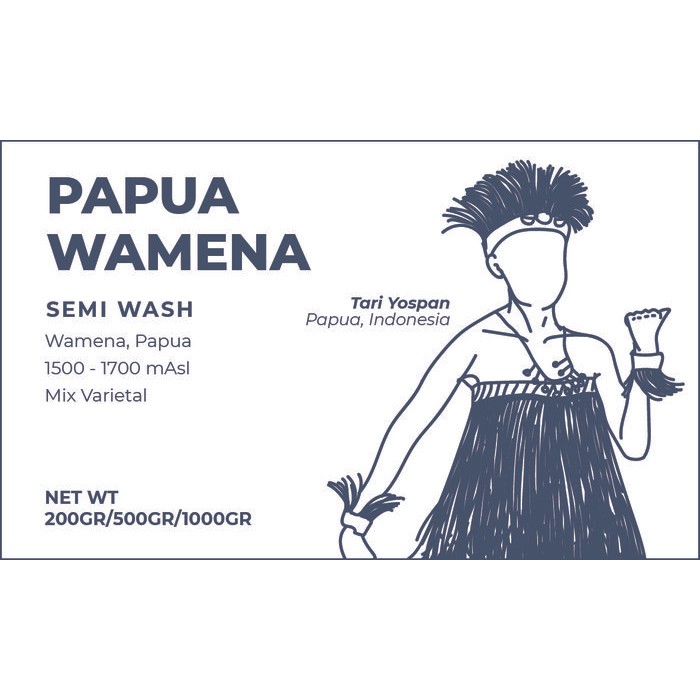 gwc5 Kopi Arabika Papua Wamena 200Gr