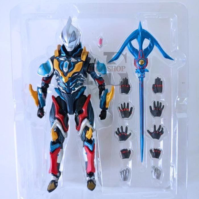 Siap Kirim SHF Fuarts Ultraman Geed Galaxy Rising Z Lance Arrow