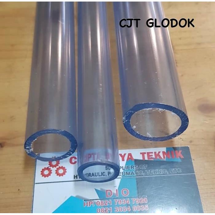 Pipa Clear Pvc Transparan 4 Inch Bening