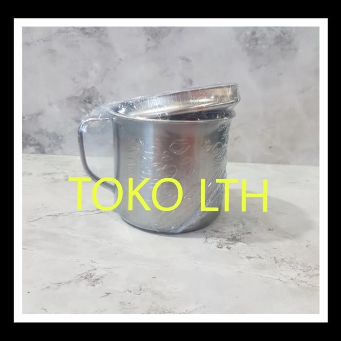 MUG STAINLESS 10 cm / CANGKIR STAINLESS / GELAS