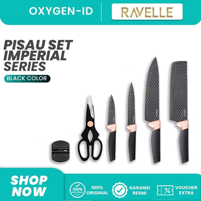 PISAU SET RAVELLE/RAVELLE KNIFE + Talenan