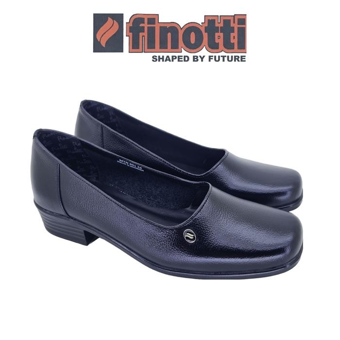 Sepatu pantofel wanita / perempuan kulit - Finotti MTN 801