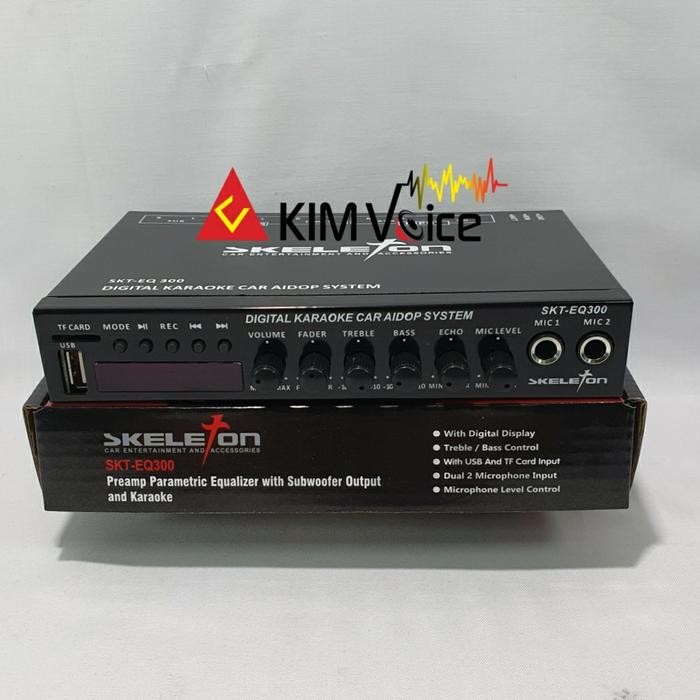 Pre Amp / Equalizer Skeleton Skt- Eq 300 Bluetooth