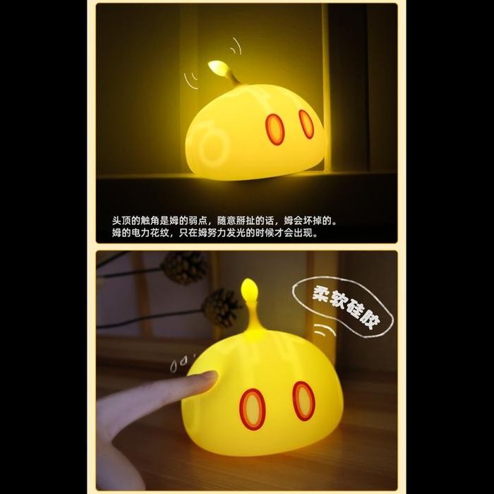 Electro Slime Tap & Slap Night Lamp (13Cm) - Genshin Impact