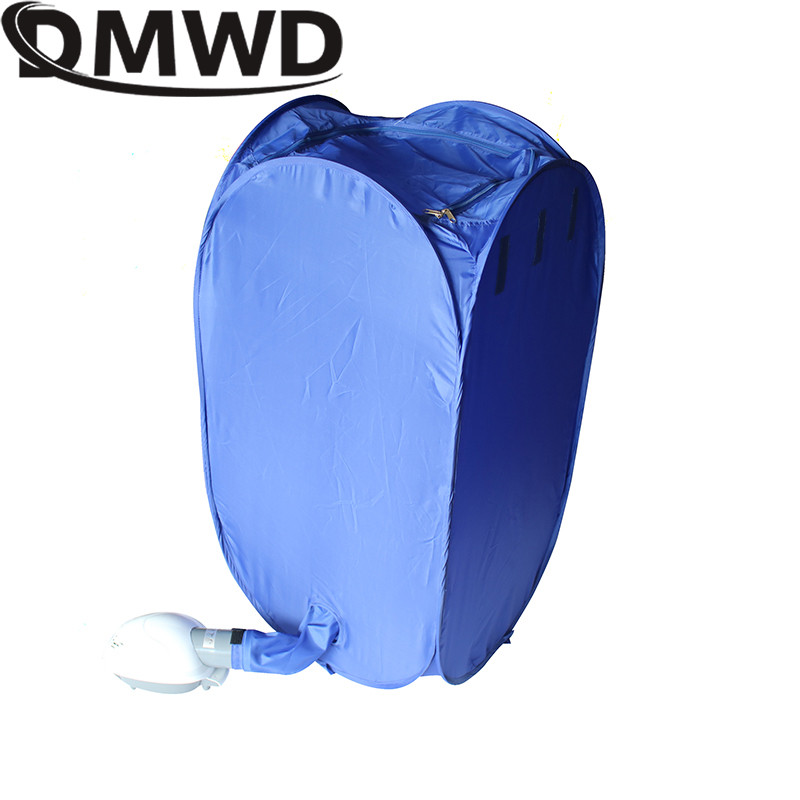 Portable Clothes Dryer Electric Air Warmer Travel Folding Garment Cloth Drying Bag Wardrobe Heater H