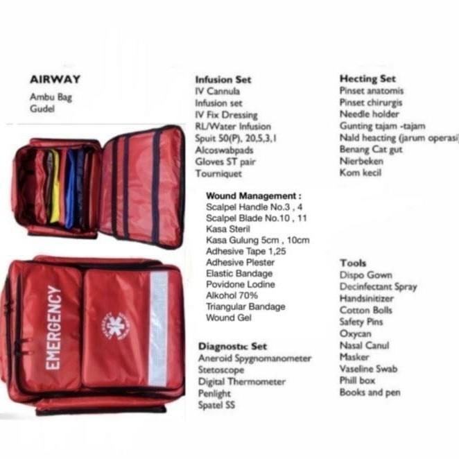 Tas Emergency Kit ( Emergency First Aid Kit ) TAS EMERGENCY JUMBO SET
