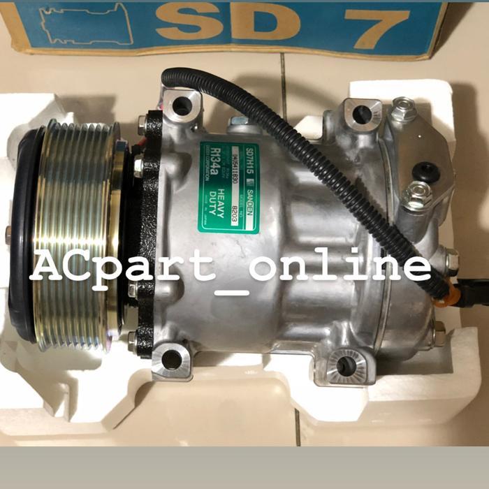 KOMPRESOR COMPRESSOR SD7H15 8203 ORI SANDEN BERKUALITAS