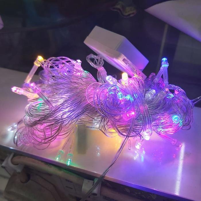 Lampu Hias/Lampu Tumbler LED warna warni panjang 10m
