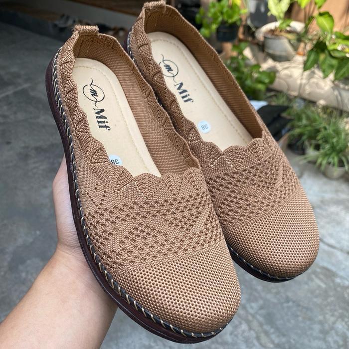 Sandal Rajut Wanita Sandal Rajut Wanita Selop Rajut Mif Original