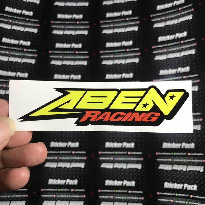 Stiker Motor Racing Bengkel Balap - Aben Racing - Bijian