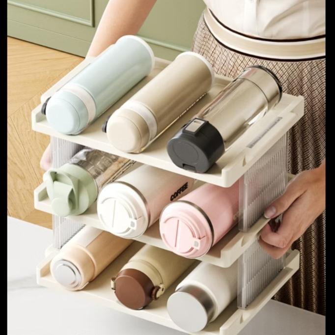 Rak Tempat Taruh Botol / Rak Tempat Tumble / Rak Botol Air Mineral Gratisongkir