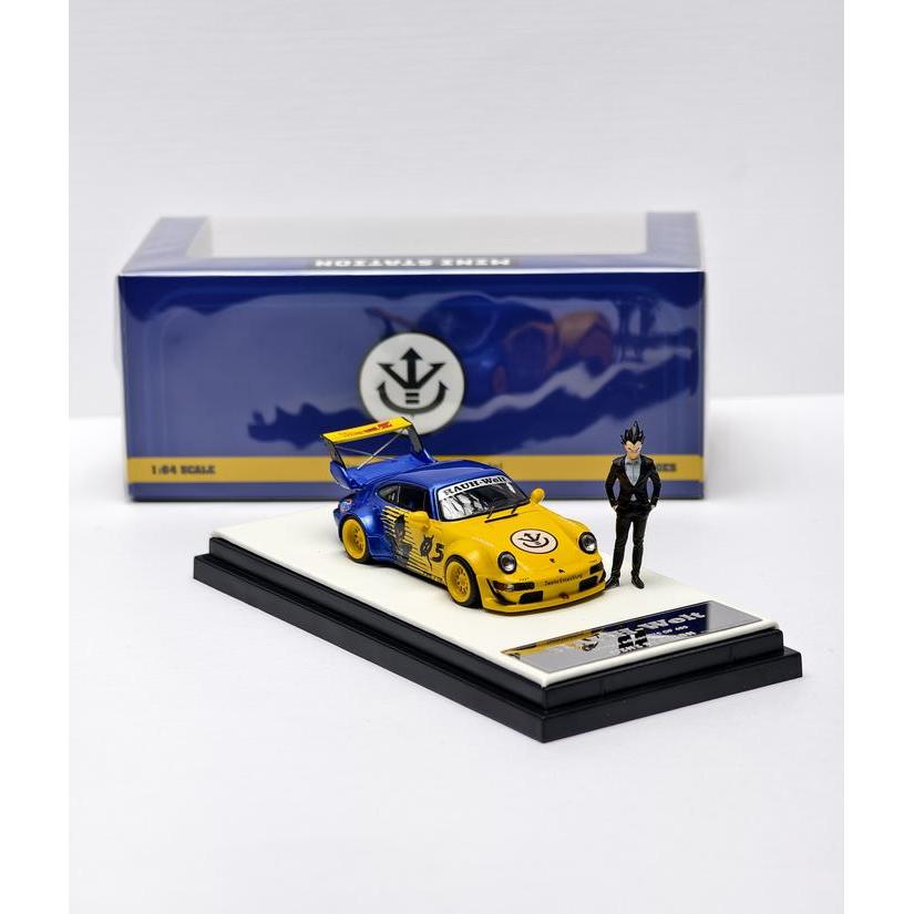 Mini Station Porsche RWB 964 Dragon Ball Z VEGETA FIGURE Limited Edition BEJITA