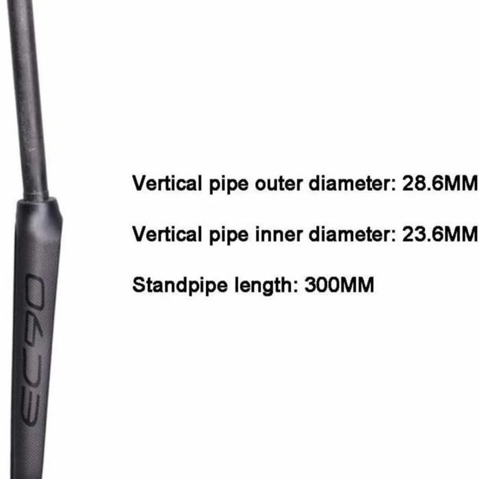 Ec90 Fork Carbon 700C Roadbike Fork Carbon Rigit Sepeda Road Bike
