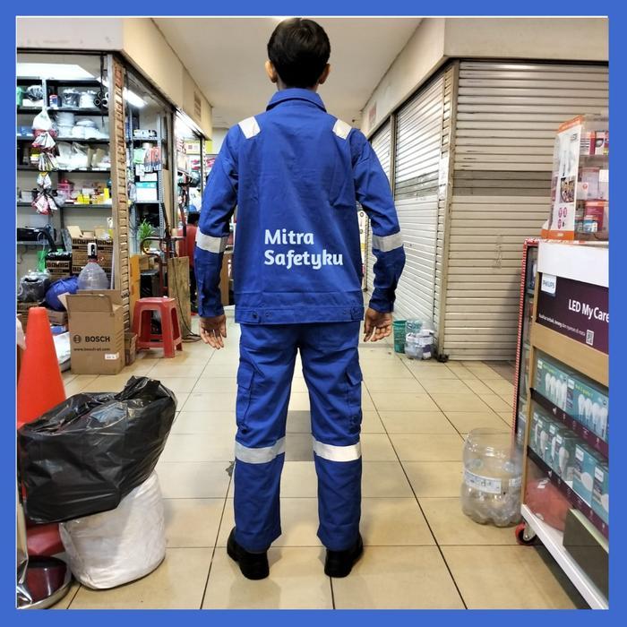 Wearpack Two Piece New Nomex Iiia Original / Wearpack Setelan Two Piece Anti Api Nomex 3A