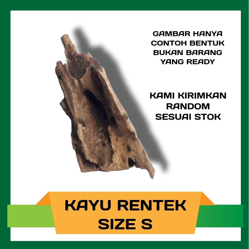 Kayu rentek size S untuk aquascape