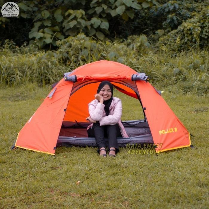 TENDA CAMPING BASSIC VENTURIS POLLUX 2 - 3 ORANG FRAME ALLOY INCLUDE FOOTPRINT TENDA ULTRALIGHT