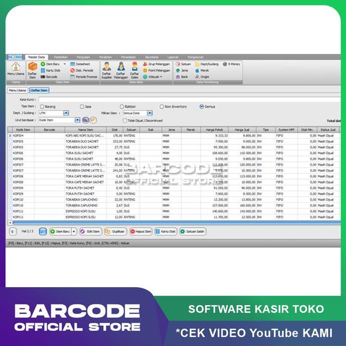 Software Program Kasir Toko Minimarket Ipos 5 Ipos 5.0 Profesional